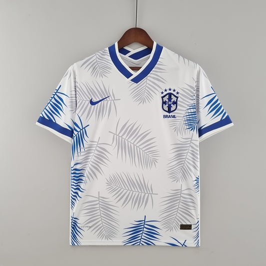 Maillot Brésil Fleur Bleu