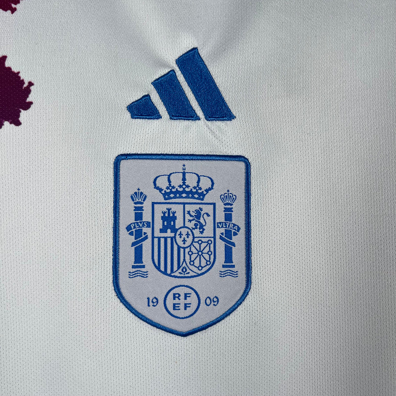 Spain Jersey Custom White