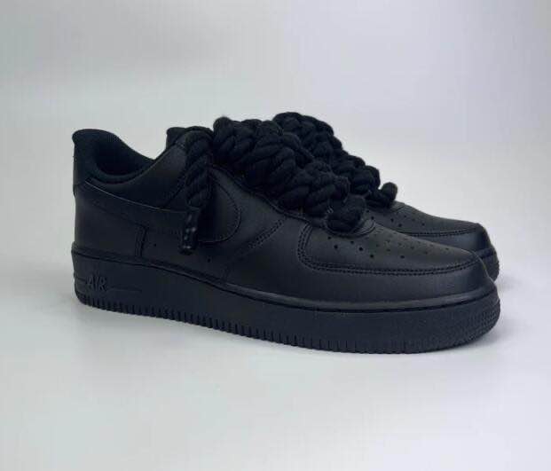 Air Force one "Rope Laces Noir"