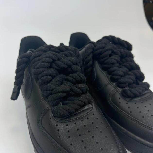 Air Force one "Rope Laces Noir"